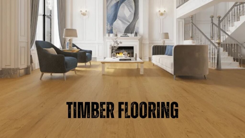 Matte finish timber flooring in luxury Mornington home