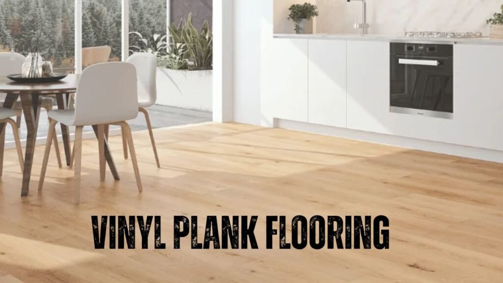 Kitchen with modern vinyl plank flooring – Frankston