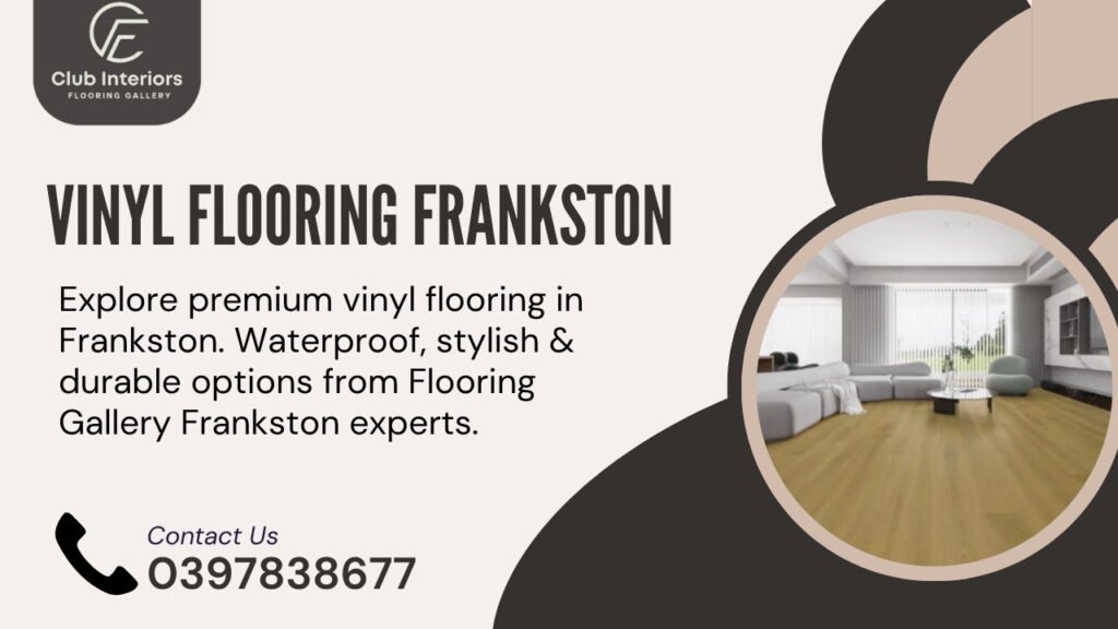 Vinyl flooring in Frankston living room by Flooring Gallery